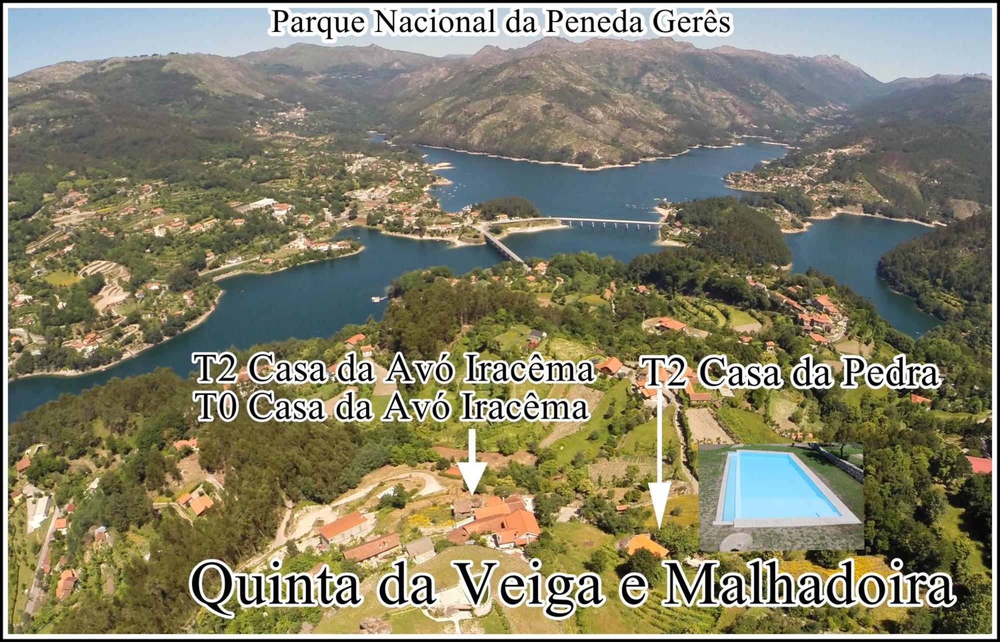 Quinta Da Veiga E Malhadoira Affittacamere Vieira do Minho Esterno foto