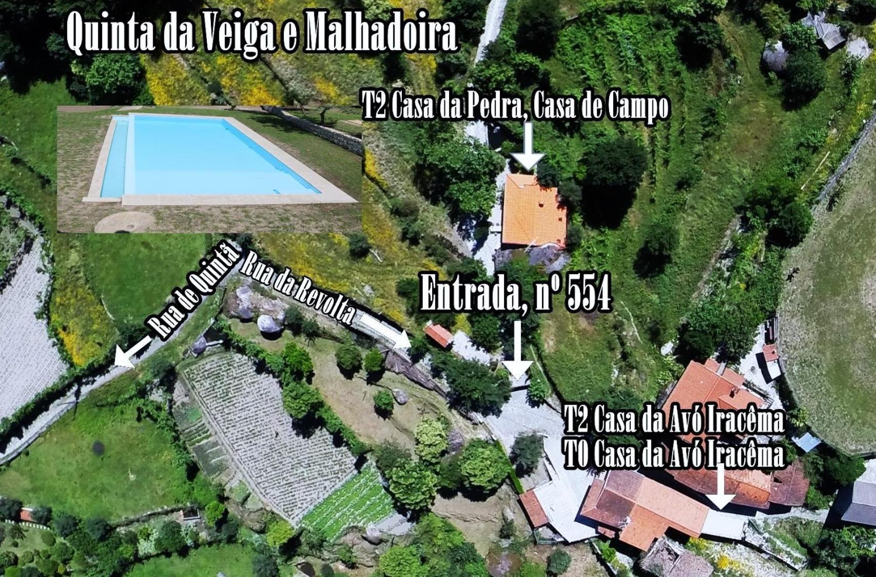 Quinta Da Veiga E Malhadoira Affittacamere Vieira do Minho Esterno foto